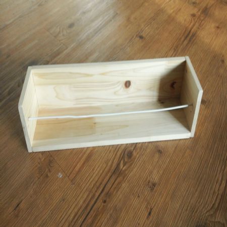 집성목으로 만든 선반