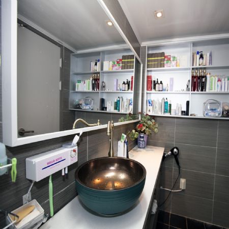 욕실 인테리어 완성