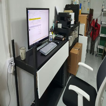 UV고광택 18MM으로 테이블 확장!