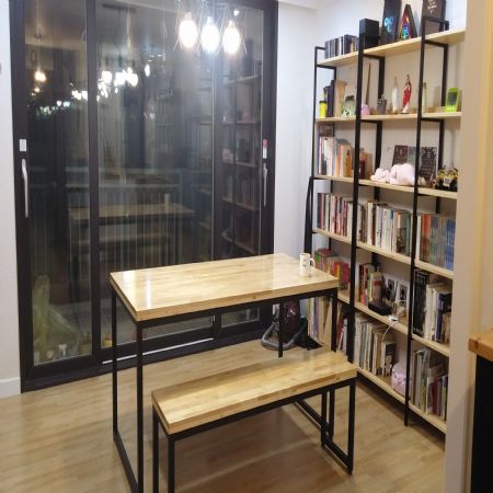 거실을 북카페처럼 책장 만들기~