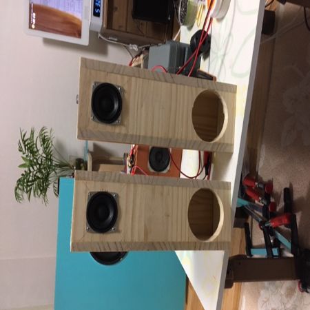 6mm 비디오테이프 보관함으로 만든 변형 ported 스피커 