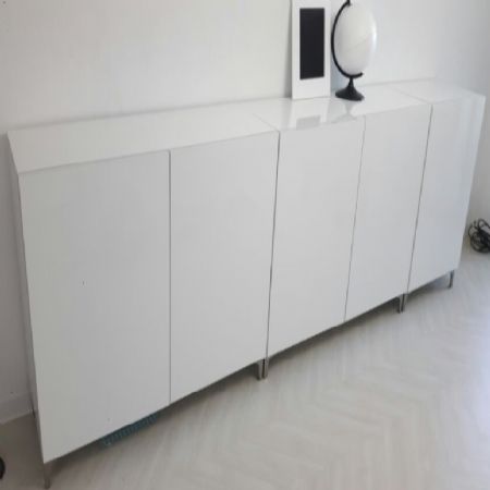 하이그로시 거실장(수납장) 만들기