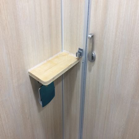 화장실 칸막이 선반 만들기