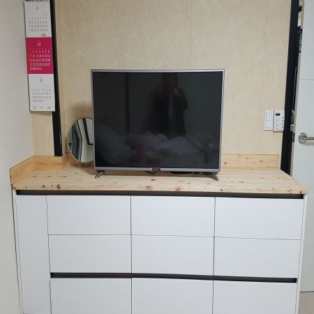 히노끼로 만든 서랍장