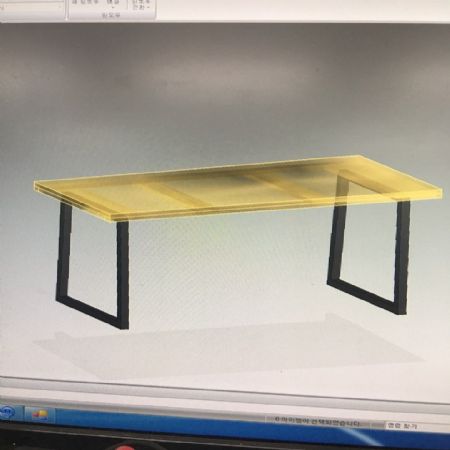 오리나무로 만든 식탁