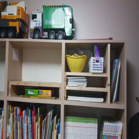 책장 디바이더 흐뭇하네요