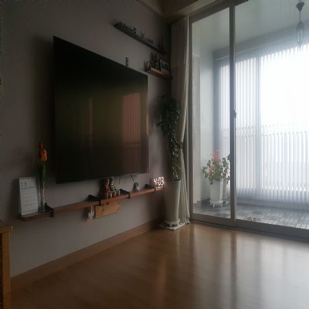 멀바우 집성목 벽선반