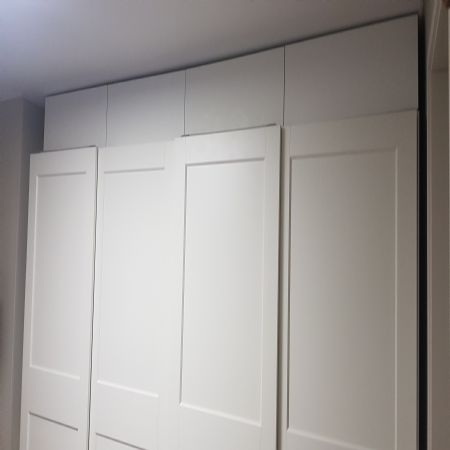 이케아옷장 위공간 수납장 DIY