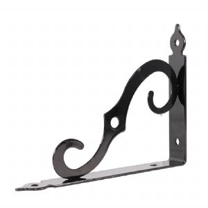 인테리어 까치발 (B1005/M) 흑색 150X200mm(칼부럭+4X30피스)