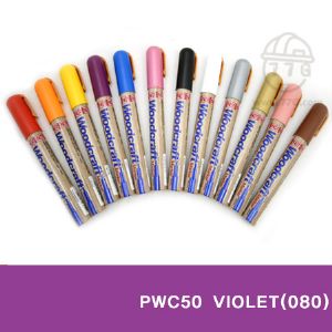 우드마커 PWC50 VIOLET(080)<font color='#00CC99'>(셋)</font>