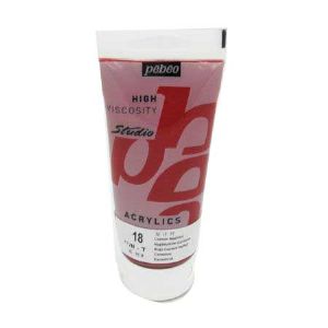 뻬베오 고점도 아크릴물감 (18) Naphtolene Carmine 100ml