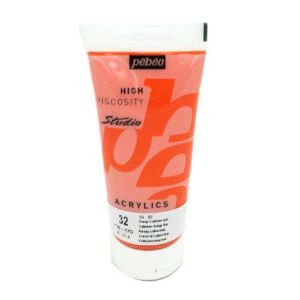 뻬베오 고점도 아크릴물감 (32) Cadmium Orange Hue 100ml