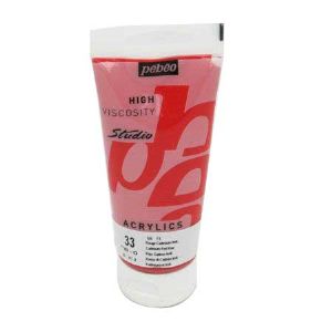 뻬베오(Pebeo) STUDIO아크릴물감 100ml Cadmium_Red_Hue