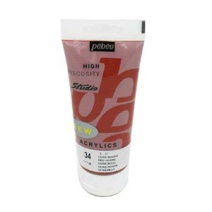 뻬베오 고점도 아크릴물감 (34) Red Oghre 100ml
