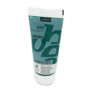 뻬베오 고점도 아크릴물감 (42) Emerald Green 100ml