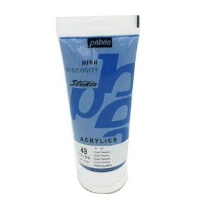 뻬베오 고점도 아크릴물감 (49) Cyan Primary 100ml
