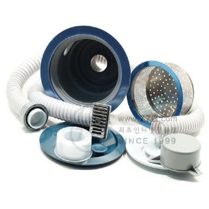 싱크대 하수구 세트 (빅볼구형) 1구 대