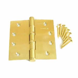 방문용 경첩 황동 광택 4X4인치 (9211X636) 수입독일 2개 1조