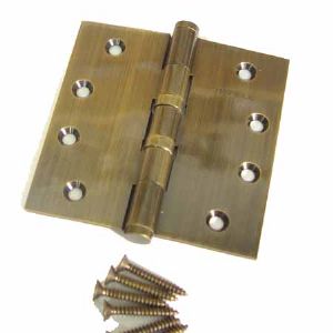 방문용 경첩 황동 안티크 4X4인치 (9211X637) 수입독일