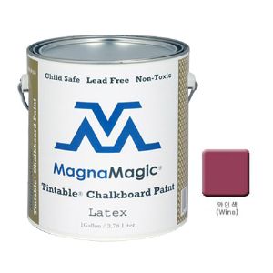 마그나매직 칠판페인트 와인색 945mL
