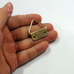 골드 삼각 와이드 액자고리