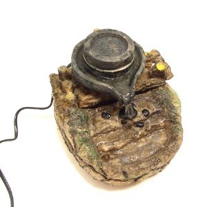 멧돌 분수대(자연가습기)