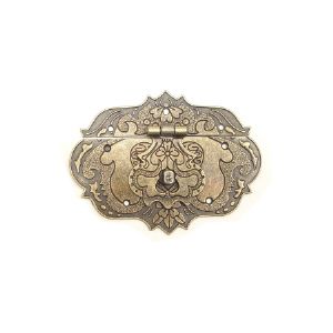 브론즈 문갑 불꽃 장식 (대)