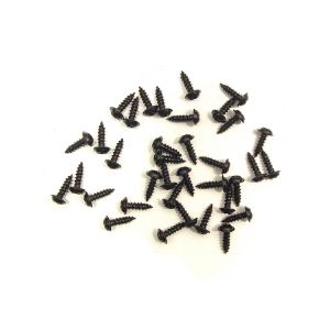 나무피스(나사못) 볼록머리 블랙 #3X10  10개