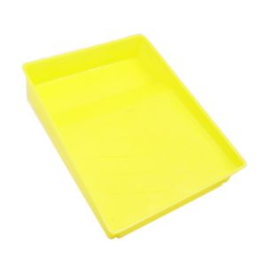 페인트용 트레이 황색 272X362X60mm<font color='#00CC99'>(셋)</font>
