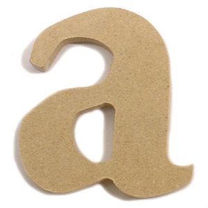 포크아트 (110x110mm) 알파벳 이니셜(initial) 영문 소문자  a(mdf 3mm)