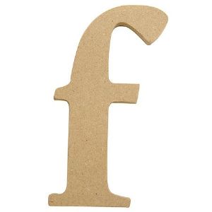포크아트 MDF(110x110x6mm) 알파벳 이니셜(initial) 영문 소문자  f