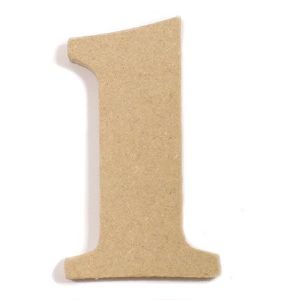 포크아트 (110x110mm) 알파벳 이니셜(initial) 영문 소문자  i(미송합판 4.8mm)