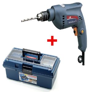 LG(LS산전) 진동드릴 D910 10mm + 투명뚜껑공구함