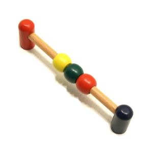 원목 블록 2구 손잡이(22mm)