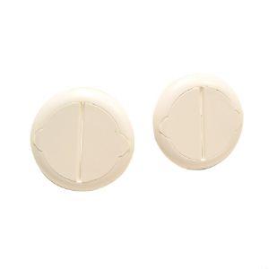 콘센트안전커버 접지 백색 2개