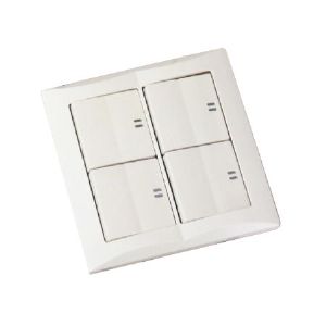 텀블러 백색 와이드타입 스위치 2개용 4구