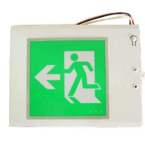 비상문 유도등 노출형 복도용 왼쪽