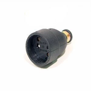 둥근형 (고무재질)코오드 코넥터 220V 15A