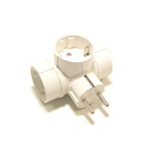 접지형 T형 멀티탭 3구 220V