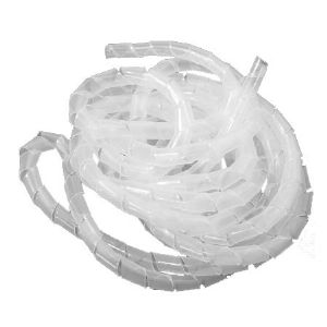 전선정리용 꽈배기 밴드(중)백색 5m