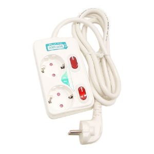 개별스위치 부착 멀티코드 2구 1.5m