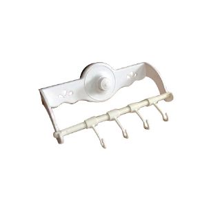 압착식 키친 집게걸이