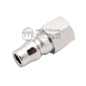 에어 플러그 암나사형 PF20(1/4인치) 12mm배관연결