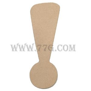 포크아트 (110x110mm) 특수문자 이니셜(initial) 느낌표(mdf 3mm)