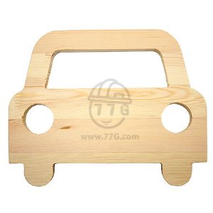 원목 포크아트 재료 자동차