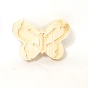 원목 나비 문양 소 손잡이 대용가능 