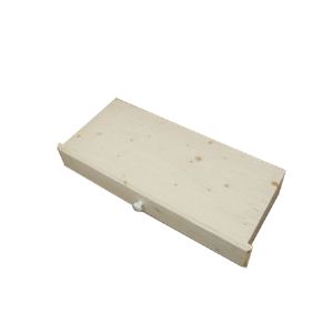 웨스턴 원목 낮은 서랍(완성품)(소나무) (688*268*100)