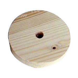 원목 바퀴알 지름 95mm 내부지름 13mm 두께 18mm