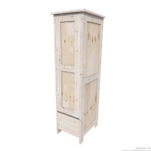 시즈닝 쥬니어 원목장 싱글(소나무) (400*1600*500)(1개)