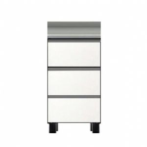 싱크대하부 서랍장 400(문짝포함,상판별매)(2.오크)(UV백색) (450*700*570)